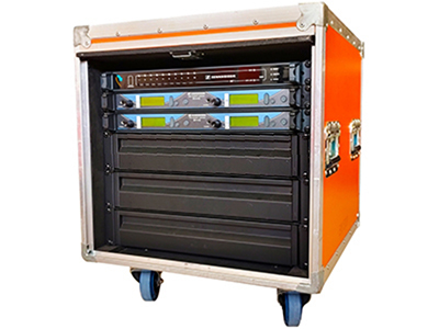 Sennheiser draadloze microfoon set huren, verhuur, 8 kanalen, zender rack