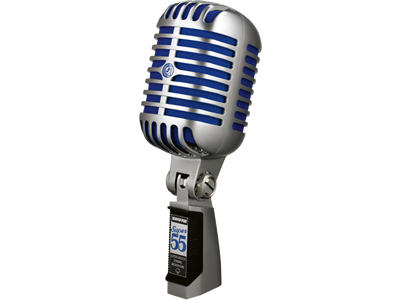 Shure Super 55 huren, verhuur, Elvis microfoon, vintage