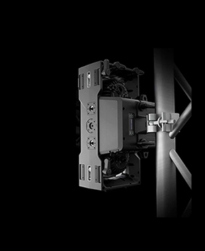 Roxx Cluster B2 FC Full Colour LED Blinder vertikaal rigging huren verhuur