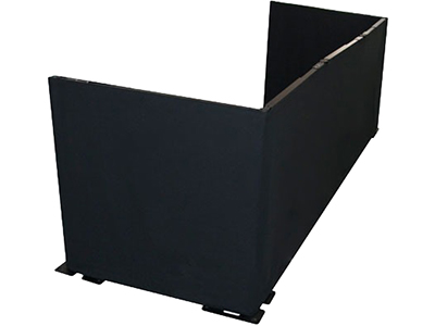 Showtex EasyDrape FOH set huren, 7,2 meter, zwart