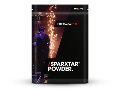 MagicFX Sparxtar Powder, Vuurwerkfontijn poeder